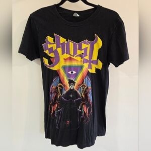 Ghost Black Graphic T-Shirt‎ Size Small